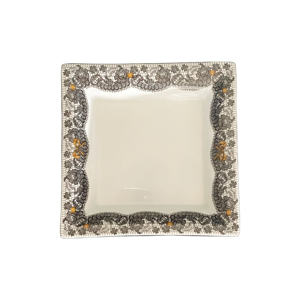 Vintage Georges Boyer Limoges-France Lace 6″x6″